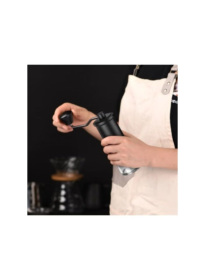 LePresso High Precision Conical Burr Grinder with Glass Container & SS420 Steel Burrs - Image 2